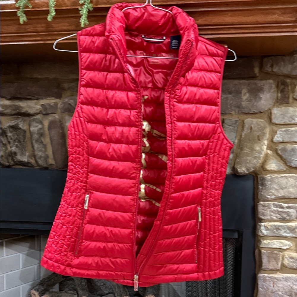 Tommy Hilfiger Vibrant Red Lightweight Jacket